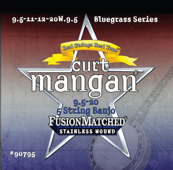 9.5-20 5 String Banjo Stainless