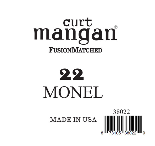 22 Monel Ball End Single String