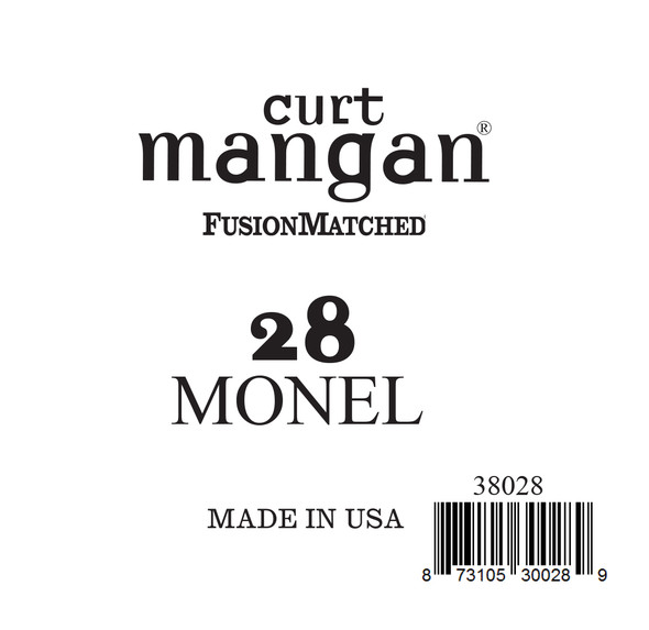 28 Monel Ball End Single String