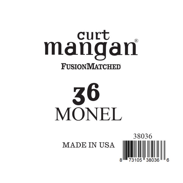 36 Monel Ball End Single String