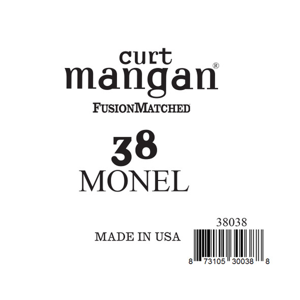 38 Monel Ball End Single String