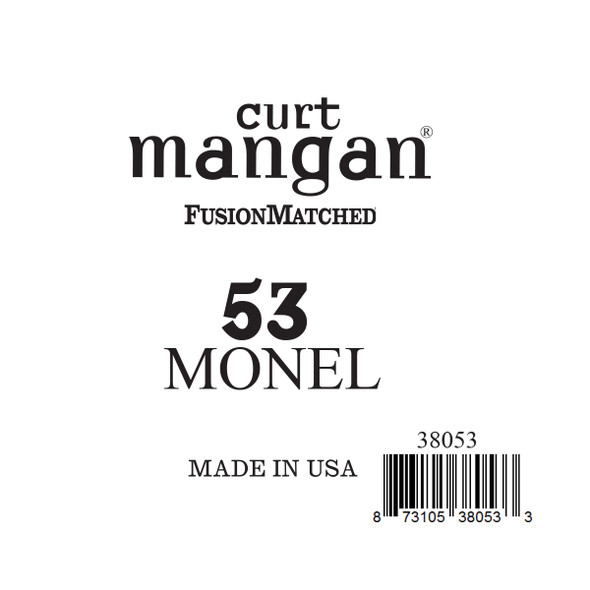 53 Monel Ball End Single String