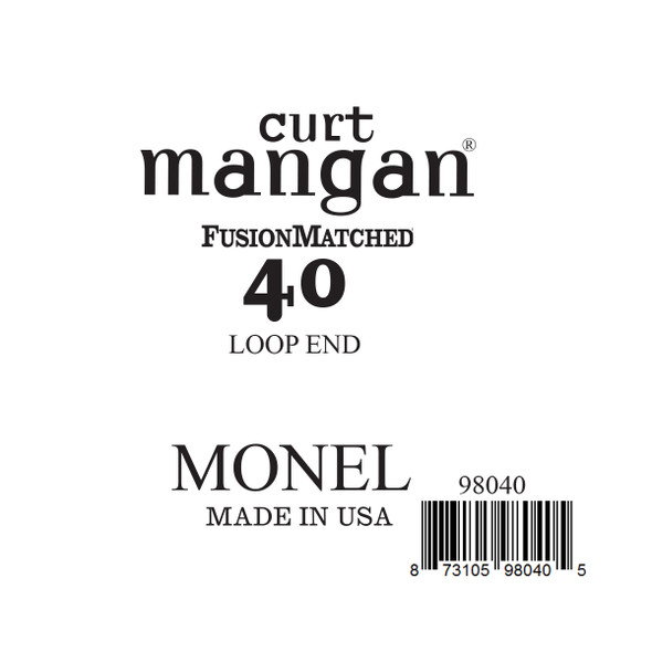 40 Monel LOOP END Single String