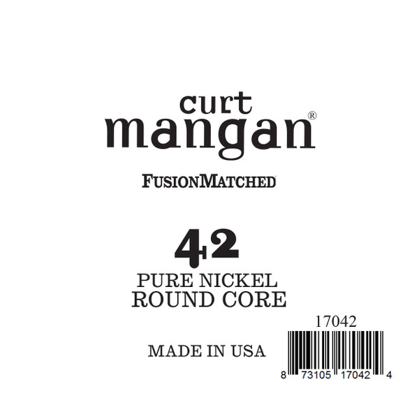 42 Pure Nickel ROUND CORE Single String