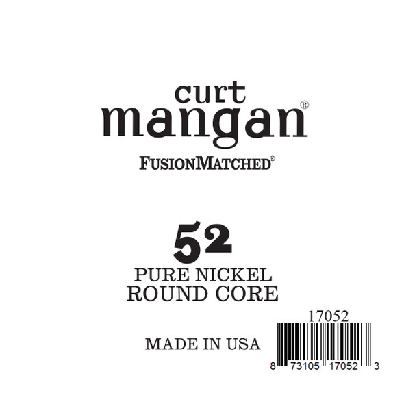 52 Pure Nickel ROUND CORE Single String