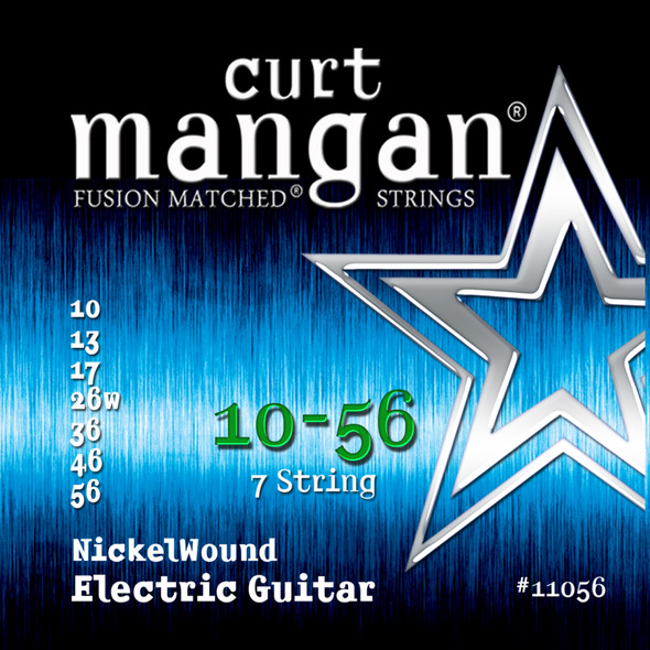 11-56 Drop Tuning Nickel Wound Guitar String Set