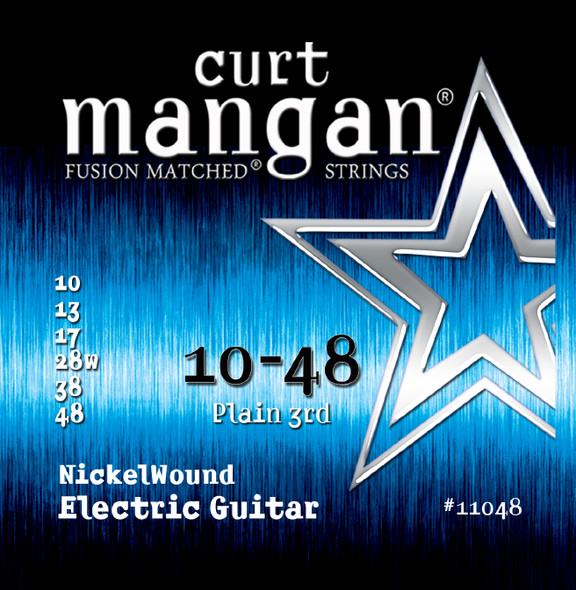 10-48 Nickel Wound Guitar String Set
