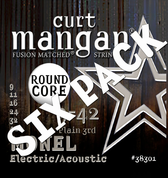 Monel Round Core 9-42 SIX PACK