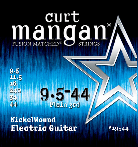 9.5-44 Nickel Wound Guitar String Set