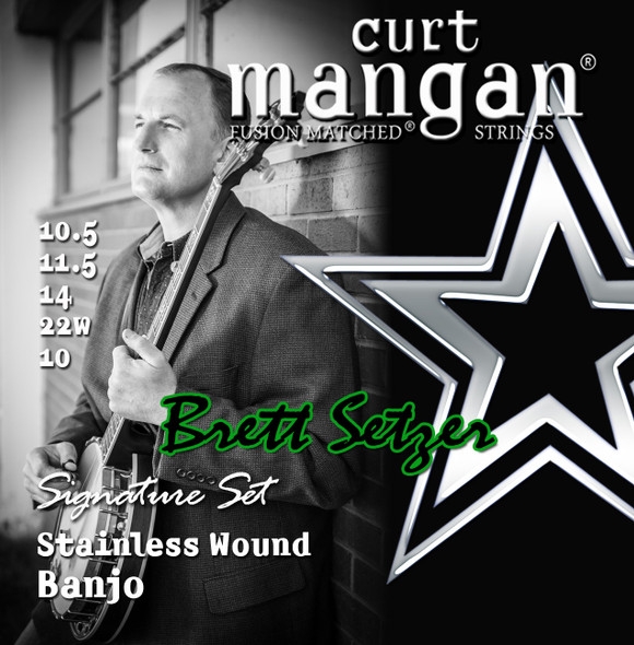 Brett Setzer 5-String Banjo Light Stainless