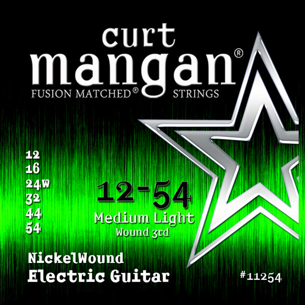 12-54 Nickel Wound Guitar String Set