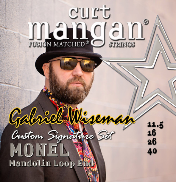 Gabriel Wiseman Custom Monel Mandolin 11.5-40