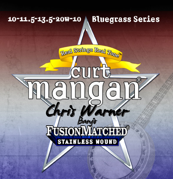 Chris Warner 5-String Banjo Light Stainless