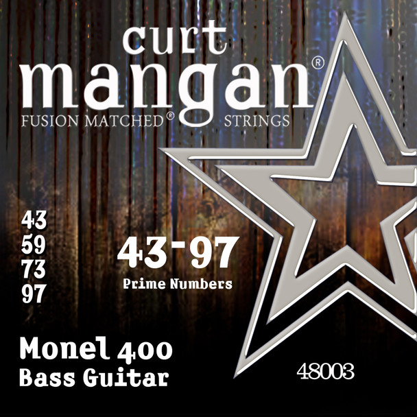 Monel 400 Bass Guitar String Set