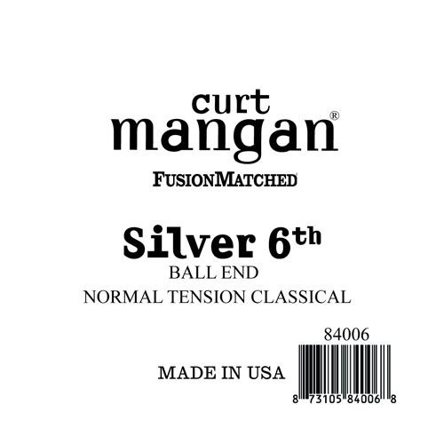Silver 6th Ball End Normal Tension Single String