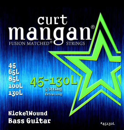 45-130 Nickel Bass Set Extra Long 5 String