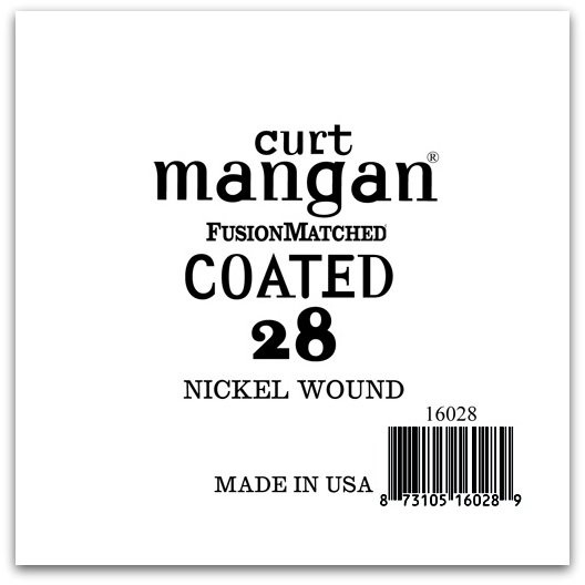 28 Nickel-Plated Steel COATED Single String