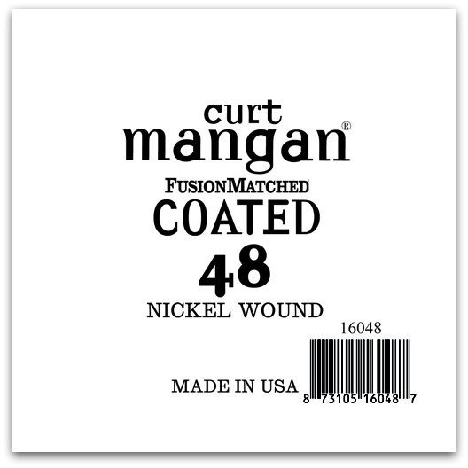 48 Nickel-Plated Steel COATED Single String