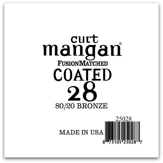 28 80/20 Bronze COATED Single String