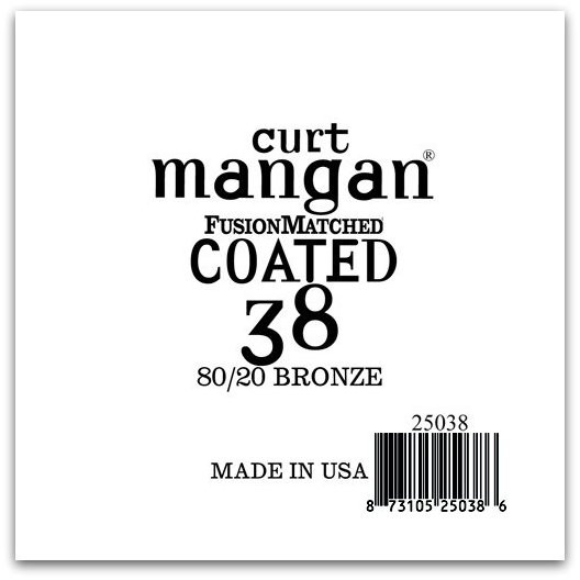 38 80/20 Bronze COATED Single String