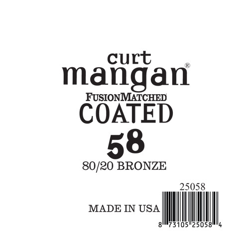 58 80/20 Bronze COATED Single String