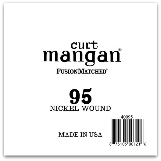 95 Nickel Plated Steel Bass Single String