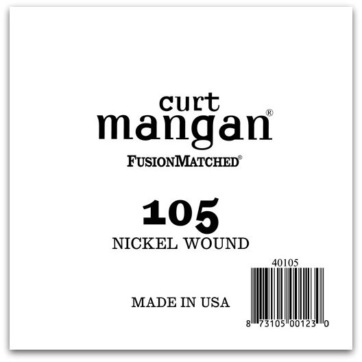 105 Nickel Plated Steel Bass Single String