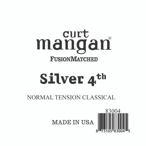 Silver 4th Normal Tension Single String