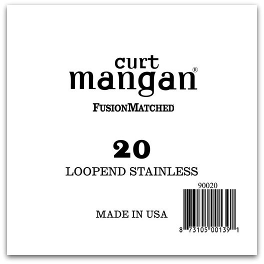 20 Loop End Stainless Wound Single String