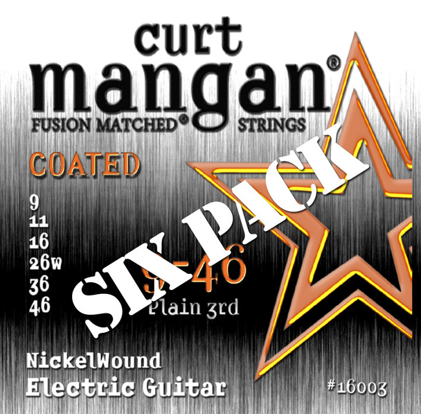 09-46 Nickel Wound Six Pack COATED