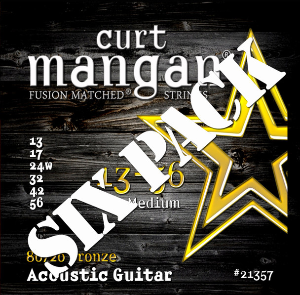 Tru Medium 13-56 80/20 Bronze Six Pack