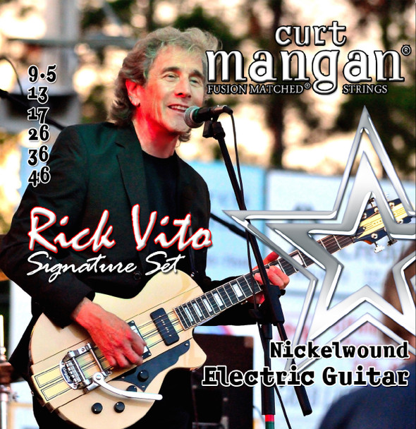 Rick Vito's Custom Signature 9.5-46 Nickel Wound Set