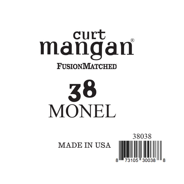 38 Monel Ball End Single String