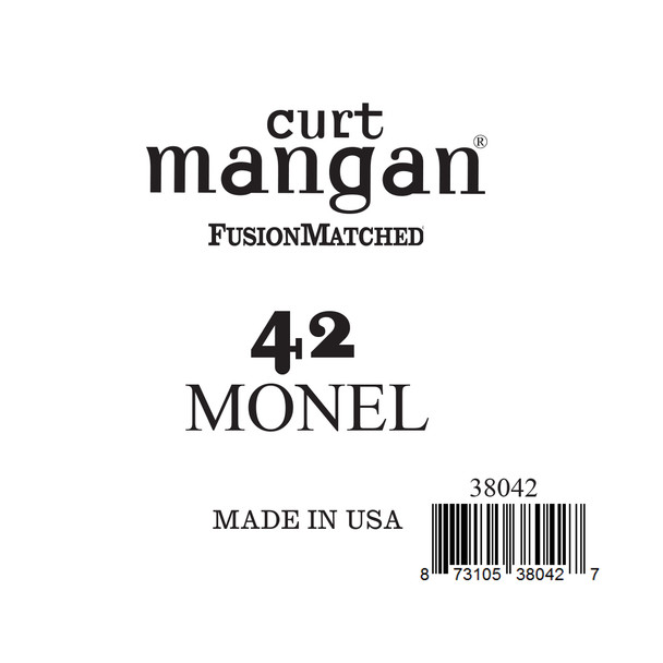 42 Monel Ball End Single String