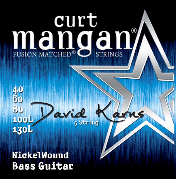 DAVID KARNS Custom XL Nickel Bass 5-String