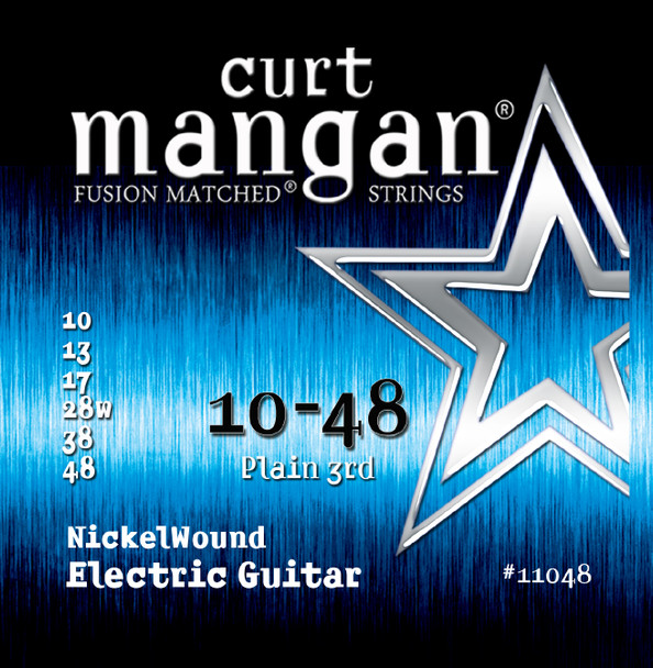 10-48 Nickel Wound Guitar String Set