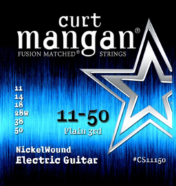 11-50 Nickel Wound Guitar String Set