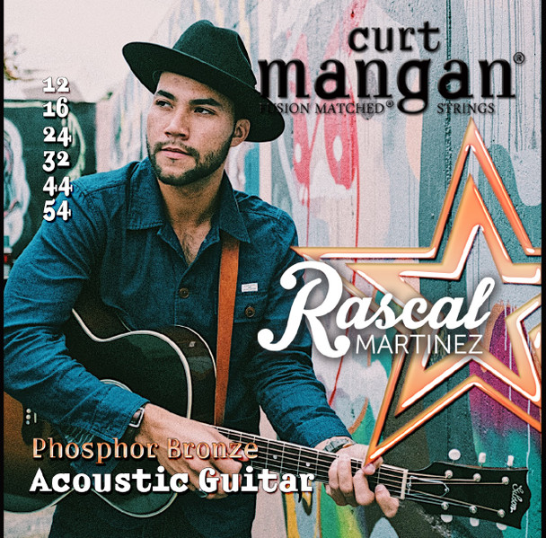 Rascal Martinez 12-54 Med-Light PhosPhor Bronze