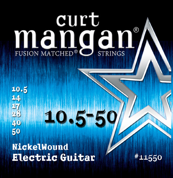 10.5-50 Nickel Wound Guitar String Set