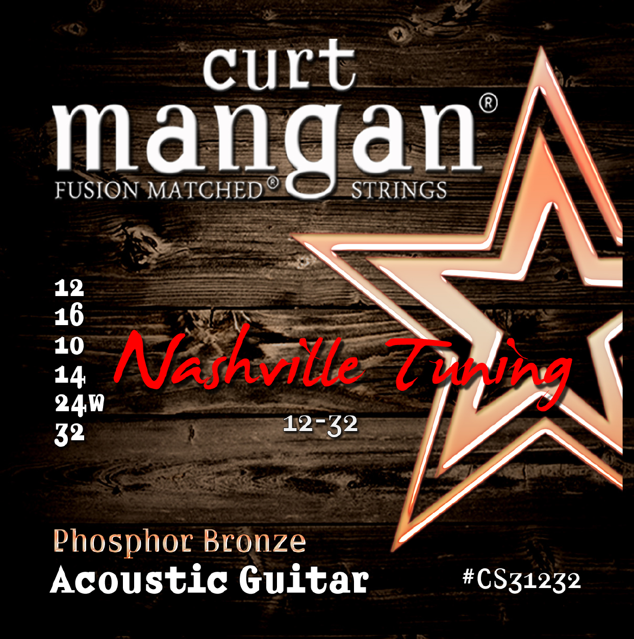 12-32 Nashville Tuning High Strung Guitar Strings