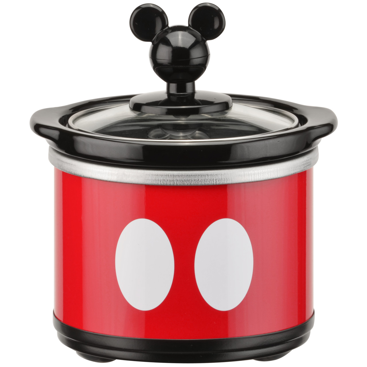 Disney Mickey Mouse 6-Quart Oval Slow Cooker Black