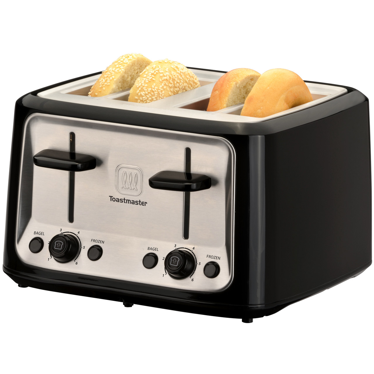 Chefman 4-Slice Stainless Steel 1500-Watt Toaster in the Toasters