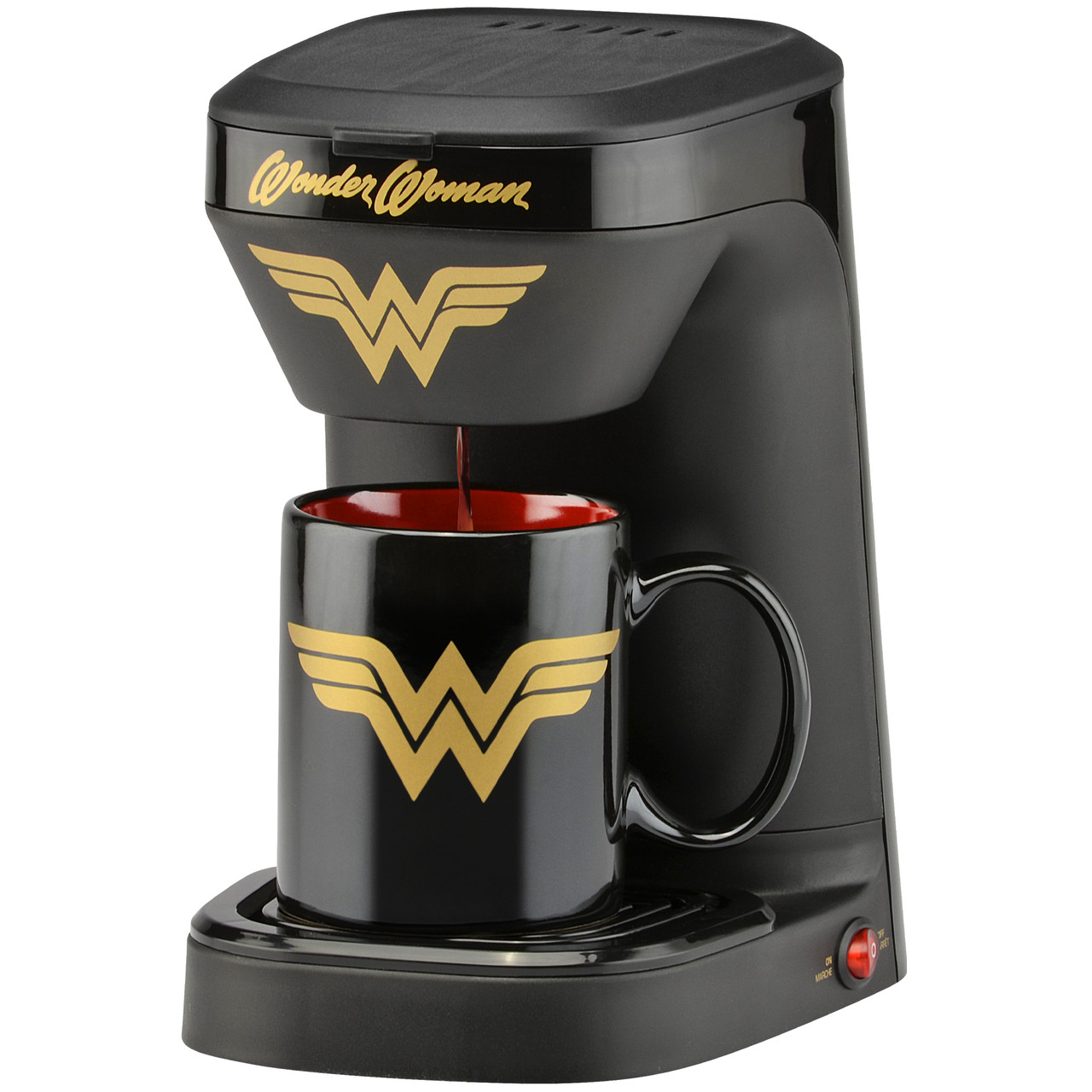 Wonder woman deals coffee travel mug