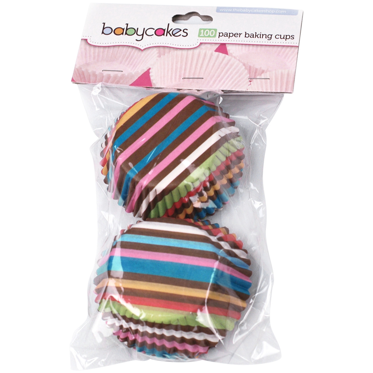 Babycakes Mini Cupcake Liners, Pastel