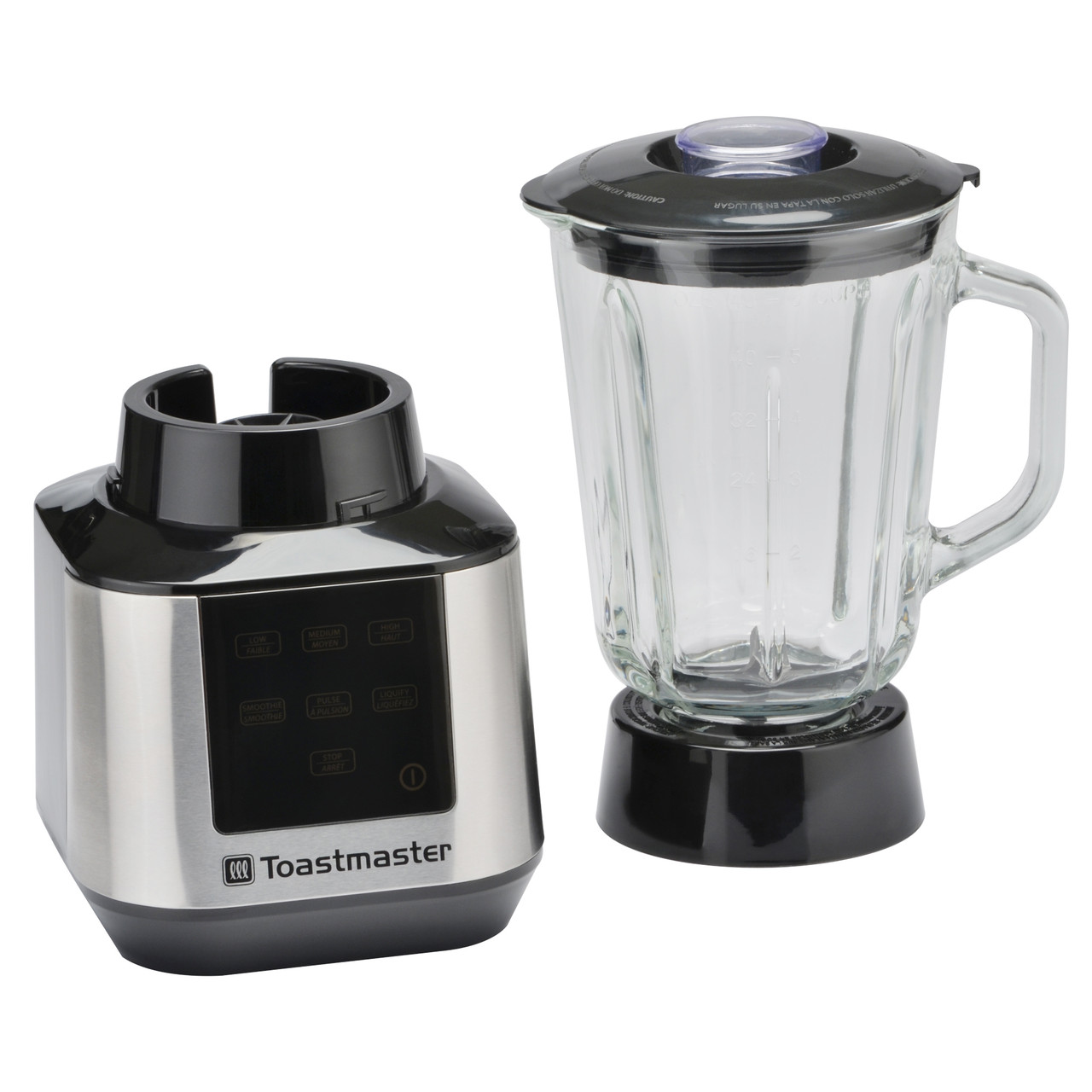Toastmaster Immersion Hand Blender Mixer Black, 700ml Blending Cup 100W  open Box