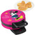 Minnie Mouse pink waffle maker with Minnie Mouse character waffle DMG-31 Select Brands