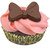 Minnie Mouse Cupcake with bow DMG-7 Select Brands