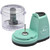 Kitchen Selectives 1½ cup mini chopper color series mint green disassembled MC-6MG Select Brands