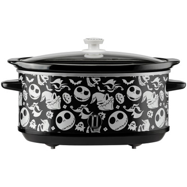 Nightmare Before Christmas 7-Quart Sketch Pattern Slow Cooker