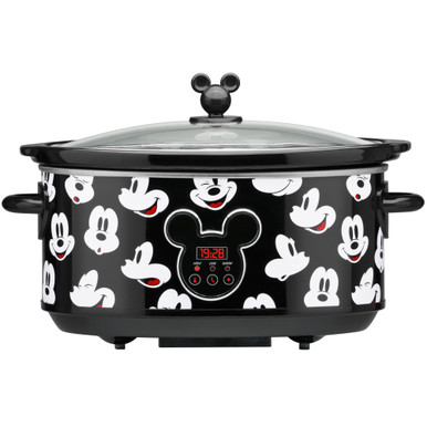 Disney Mickey Mouse 5-Quart Slow Cooker with 20-Ounce Dipper